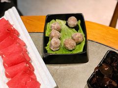 潮汕手打牛筋丸-贰重天冰煮羊自助火锅(东坝店)