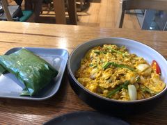 咖喱炒蟹肉-香蕉叶餐厅(是隆店)