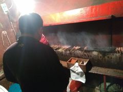 -劳动公园新疆人烤腰子