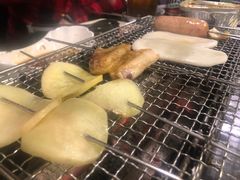 -長壹旋转烤吧 农家鸡火锅