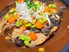 -探鱼·鲜青椒爽麻烤鱼(苏宁广场店)