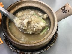 薑蔥田雞煲-长城砂煲田鸡粥
