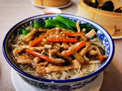 榨菜肉丝汤米粉-东莞塘厦三正半山温泉酒店·汉宫中餐厅