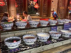 自助取餐区-袁老四重庆老火锅(桐梓坡店)