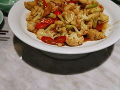 干锅有机菜花-泰钰丰烤鸭.天津菜(开发区店)