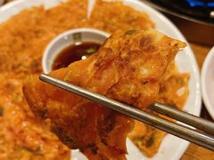 泡菜饼-喇喇排骨火锅·传统韩式脊骨汤(望京西园总店)