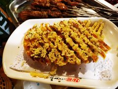 蒜香风琴油馍-福苗小骆驼烧烤(莲湖路店)