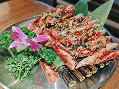 -明洞阿姨·韩式酱蟹烤肉·创意料理(三元桥店)