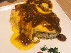 牛肉咖喱蛋包饭-必胜客(天鹅湖万达店)