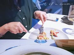 花椰菜浓汤配带子-渔火·特色餐厅(佘山世茂洲际酒店)