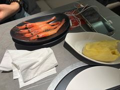 超低温甜虾-一方渔歌蒸汽海鲜自助(文化路万达广场店)