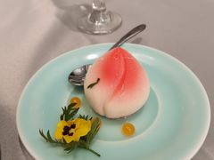 蟠桃杏仁豆腐-味+新京宴·烤鸭·北京菜(创意谷店)