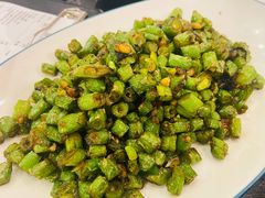 榄菜肉松炒四季豆-金翠河烧鹅餐厅(北城天街店)