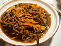 馓子牛肉丝-刘胖子家常菜(金色港湾店)
