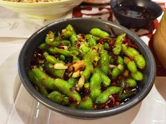 脆爽凉拌毛豆-靓靓蒸虾·头牌蒸虾(万松园玲珑店)