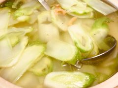 鸡汤煮四川儿菜-眉州东坡·熊猫主题餐厅(枫蓝店)