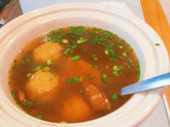 松茸菌丸子汤-山里俏·地标皖南菜·屯溪臭鳜鱼(北城万达店)