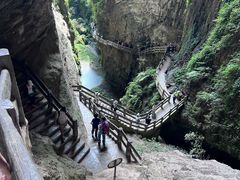 -龙水峡地缝景区