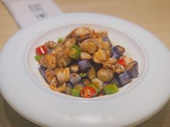 紫山茄拌扇贝-味莊·青岛菜(石老人店)