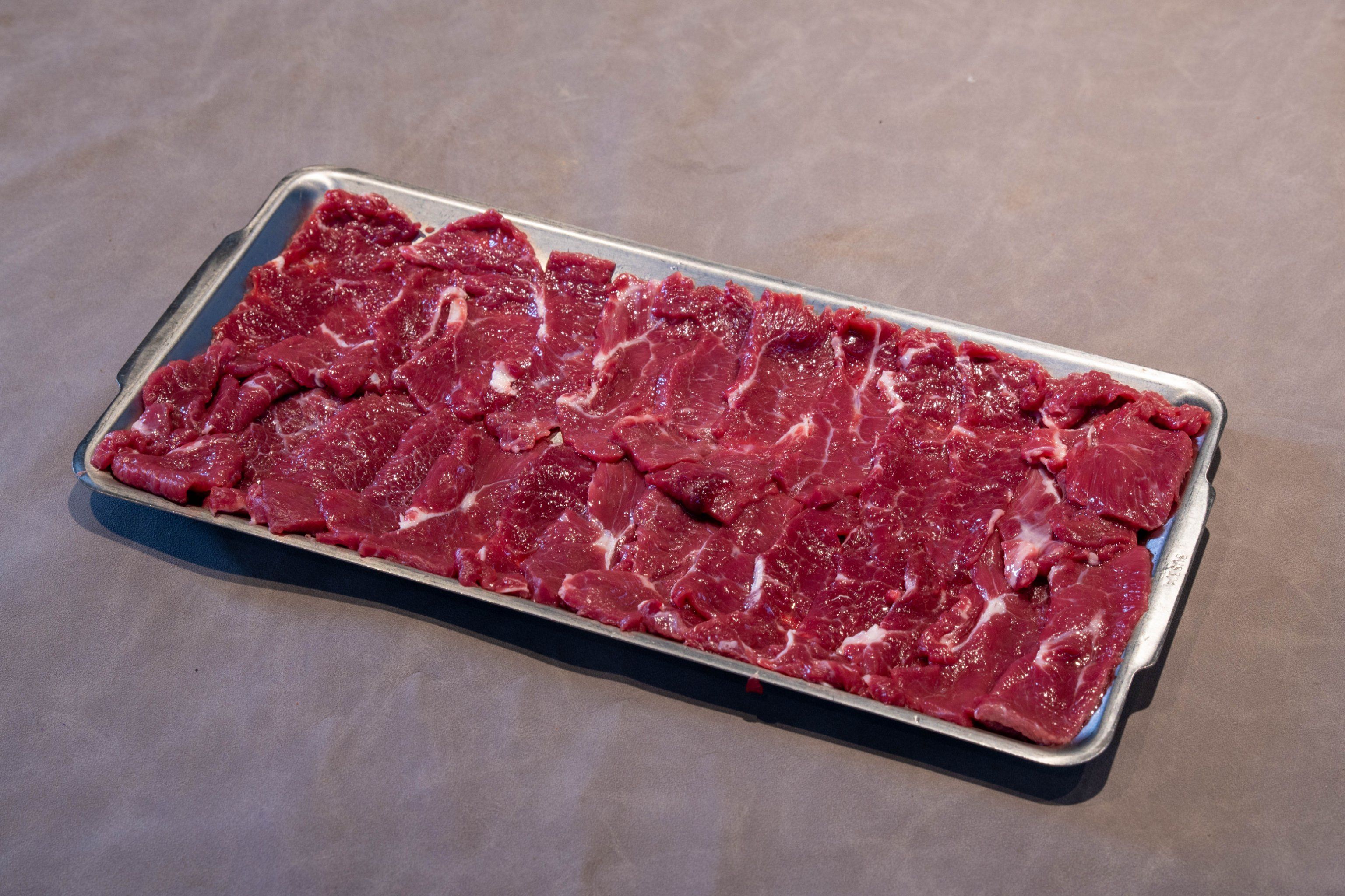 ​🥩现切牛肉,现切吊龙
​全程现场