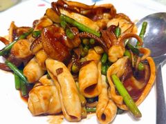 五花肉烧笔管-良友·地标海鲜青岛菜(五四广场店)