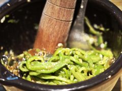 皮蛋青椒擂茄子-费大厨辣椒炒肉(皇庭广场店)