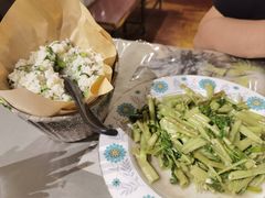 炒空心菜-洪齐林老镇