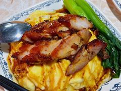 碳火叉烧滑蛋饭-渔记茶餐厅(渔村店)