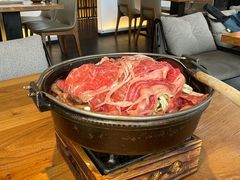 雪花牛肉寿喜烧-Hatsune隐泉日式料理(三里屯太古里店)