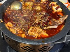 -探鱼·鲜青椒爽麻烤鱼(银泰城店)