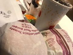 培根蔬萃双层牛堡大薯大可-麦当劳(大栅栏店)