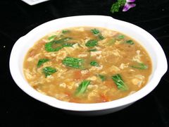 疙瘩汤-金杏·粘卷子 烤鸭 农家菜