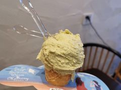 开心果味冰淇淋-野人先生现做冰淇淋(北京环宇荟店)