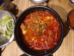 海鲜豆腐汤-姜虎东白丁烤肉(虹桥天地店)