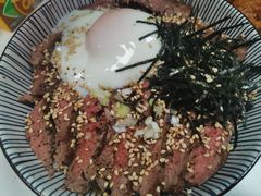 招牌牛排丼-橘酱餐厅