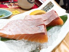 三文鱼鱼腩刺身-鱼民·现造寿司(育德店)
