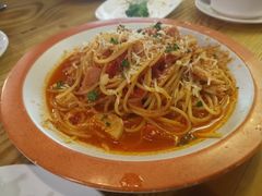 培根蘑菇番茄面-BISTROFIORE美伊娜(伊犁南路店)