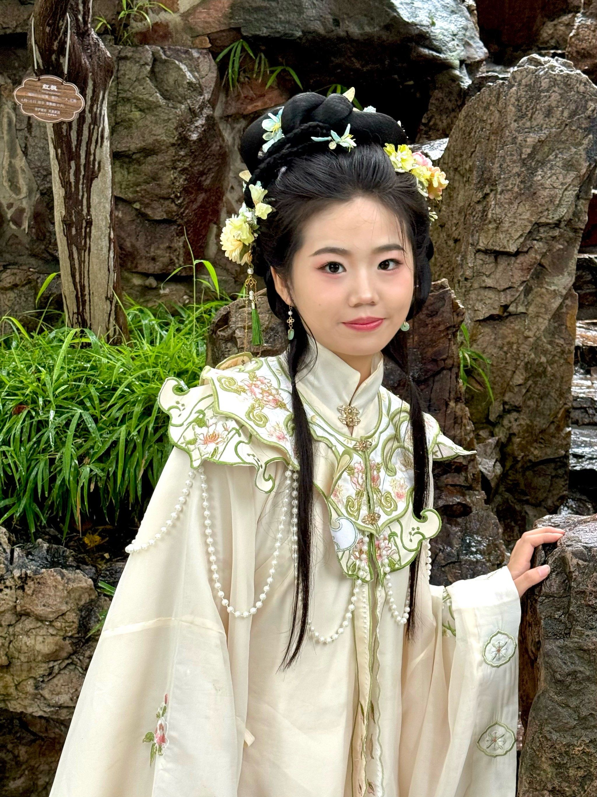 在扬州 体验了一次汉服造型