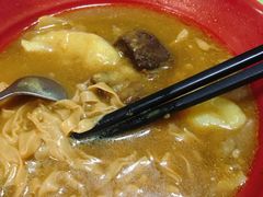秘制咖喱牛腩汤面-胜利茶餐室
