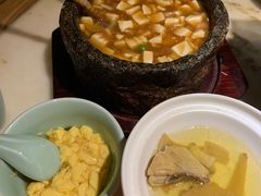 石锅鸡汤豆腐-绿茶餐厅(西单老佛爷店)