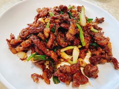 姜葱牛梅皮-巫记鸡饭店