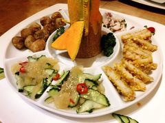 四拼彩盘-郑厨私房菜