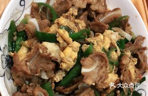 Spicy Egg and Pork Ribs Stir-fry