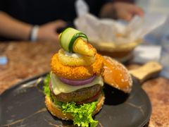 招牌芝士王汉堡-Let'sBURGERplus·非常创意汉堡(三里屯店)