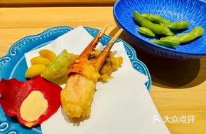 Snow Crab with Seasonal Vegetable Tempura