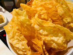 炸腐竹-为什么牛潮汕牛肉火锅(中信广场店)