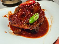 -草家酱蟹炭火烤肉店(珲春南路一店)