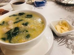 菜心粒咸蛋黄粥-香云轩·顺德菜(香云纱园林酒店店)