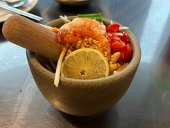 蜜柚虾仁配simply秘制酱-simply thai天泰(世纪汇店)