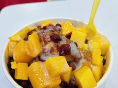 鲜芒果炼乳刨冰-梁子刨冰王&梁小糖(王顶堤店)